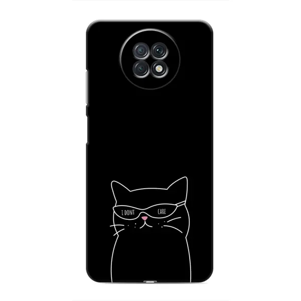 Чехол с принтом «Равнодушный кот» для Xiaomi Redmi Note 9T Чехол с принтом «Равнодушный кот» для Xiaomi Redmi Note 9T