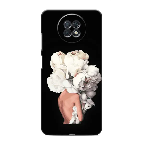 Чехол с принтом «Белые цветы» для Xiaomi Redmi Note 9T Чехол с принтом «Белые цветы» для Xiaomi Redmi Note 9T