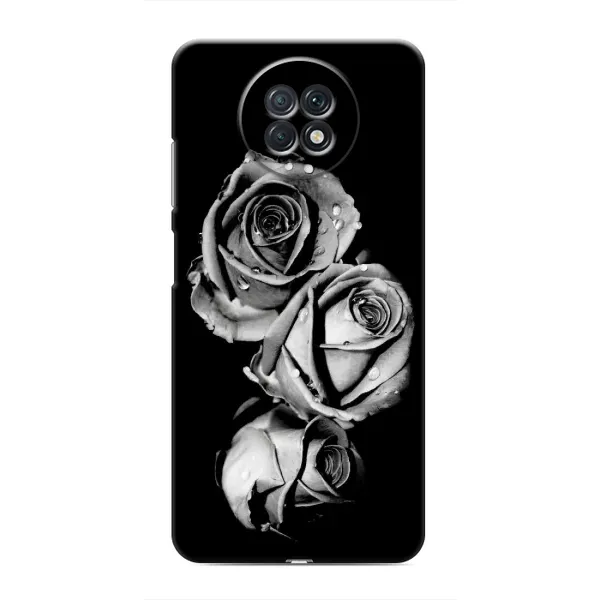 Чехол с принтом «Черная роза» для Xiaomi Redmi Note 9T Чехол с принтом «Черная роза» для Xiaomi Redmi Note 9T