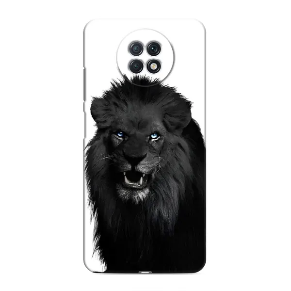Чехол с принтом «Черный ЛЕВ» для Xiaomi Redmi Note 9T
