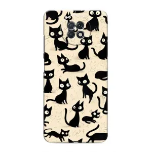 Чехол с рисунком кот на Xiaomi Redmi Note 9T