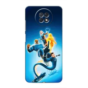 Чехол с принтом Фантастическая четверка для Xiaomi Redmi Note 9T (Герои Фантастическая Четверка)