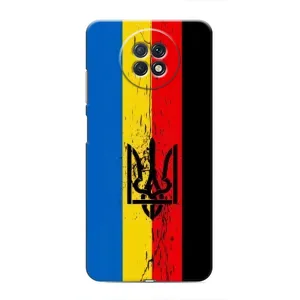 Украинские Чехлы для Xiaomi Redmi Note 9T с картинкой УПА (AlphaPrint) (Прапор УПА)