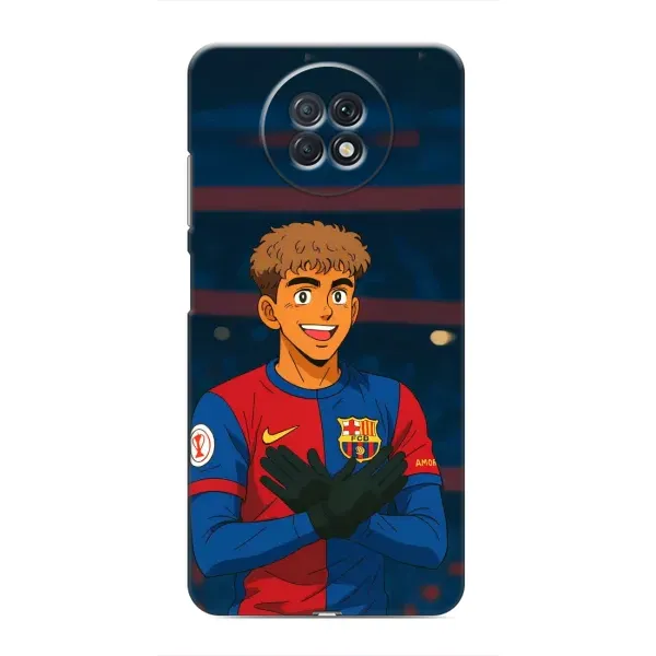 Чехол с принтом «Футболист Ямаль» для Xiaomi Redmi Note 9T Чехол с принтом «Футболист Ямаль» для Xiaomi Redmi Note 9T