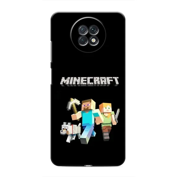 Чехол с принтом «герои Minecraft» для Xiaomi Redmi Note 9T Чехол с принтом «герои Minecraft» для Xiaomi Redmi Note 9T