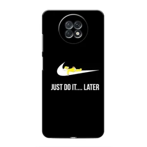 Чехол с Симпсонами для Xiaomi Redmi Note 9T (VPrint) (Гомер Later)