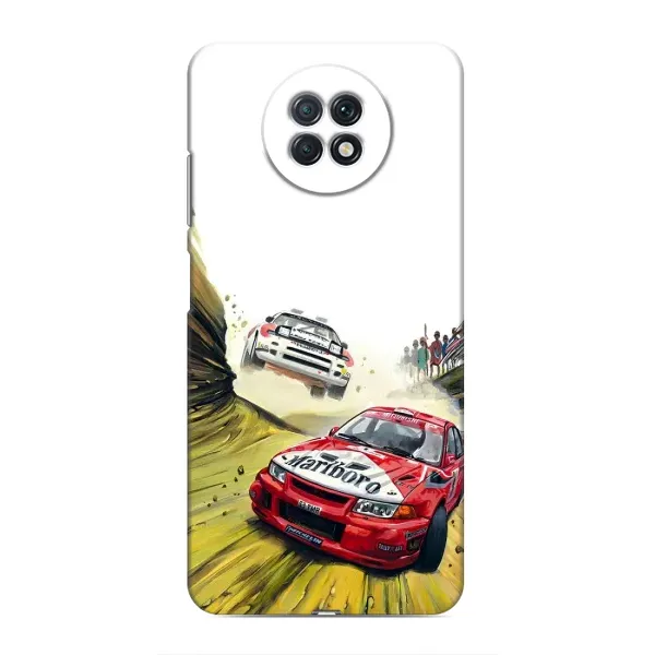 Чохол з принтом «Гоночні Тачки» для Xiaomi Redmi Note 9T