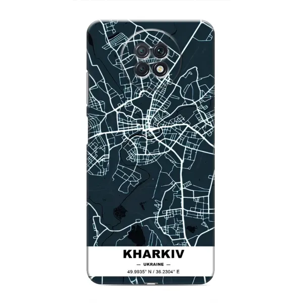 Чехол с принтом «Харьков» для Xiaomi Redmi Note 9T