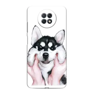 Чехол с Хаски для Xiaomi Redmi Note 9T - (AlphaPrint)