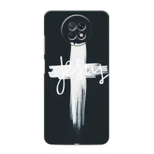 Чехол для Xiaomi Redmi Note 9T (AlphaPrint) - (Христианские) (Иисус)
