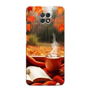Чехол с принтом «Кофе и дождь» для Xiaomi Redmi Note 9T