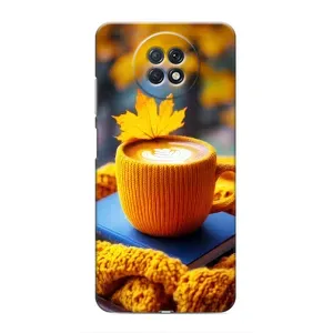 Чехол с принтом «Кофе на желтом пледе» для Xiaomi Redmi Note 9T