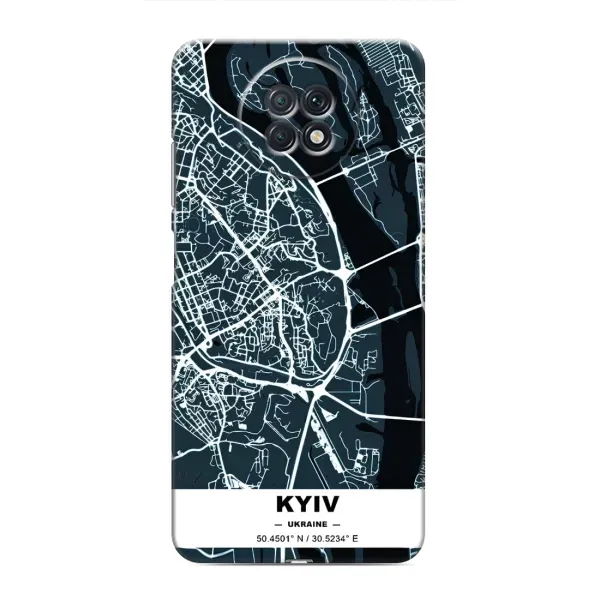 Чехол с принтом «Киев» для Xiaomi Redmi Note 9T