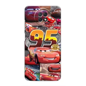 Силиконовый чехол Маквин для Xiaomi Redmi Note 9T (Коллаж Молния Маквин)