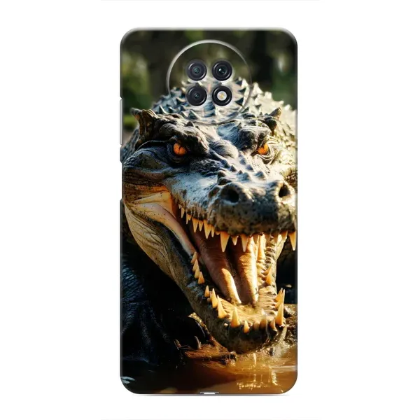Чехол с принтом «Опасный крокодил» для Xiaomi Redmi Note 9T