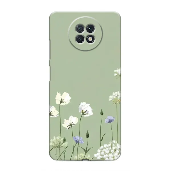 Чохол з принтом «Квіти на зеленому» для Xiaomi Redmi Note 9T Чохол з принтом «Квіти на зеленому» для Xiaomi Redmi Note 9T