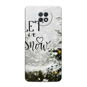 Чохол з принтом «Let it snow» для Xiaomi Redmi Note 9T