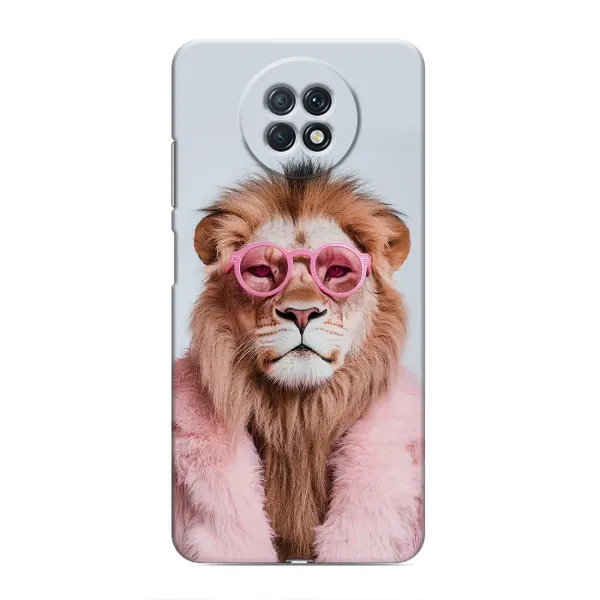 Чехол с принтом «Лев в очках» для Xiaomi Redmi Note 9T Чехол с принтом «Лев в очках» для Xiaomi Redmi Note 9T