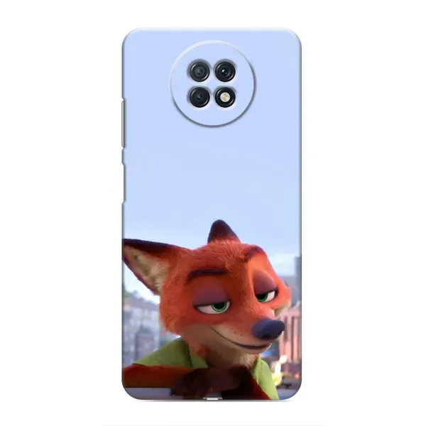 Чехол с принтом «Лис Ник» для Xiaomi Redmi Note 9T Чехол с принтом «Лис Ник» для Xiaomi Redmi Note 9T