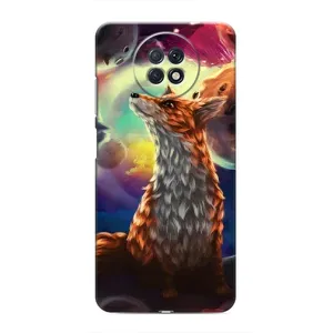 Чохол з принтом «Лисичка в космосі» для Xiaomi Redmi Note 9T