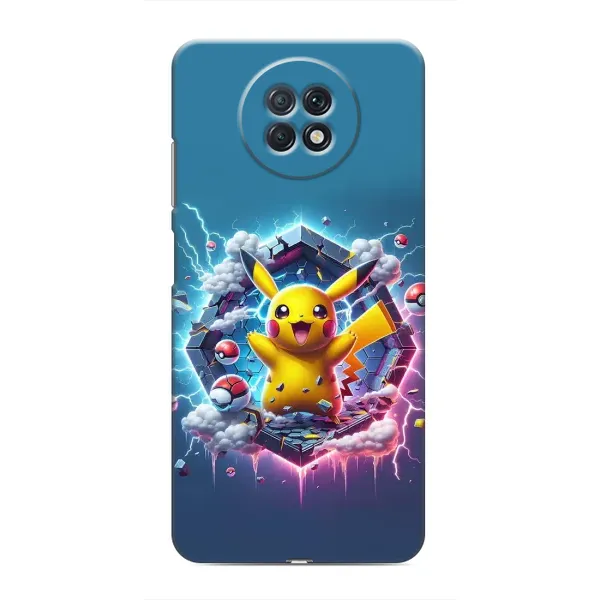 Чехол с принтом «Лого Пикачу» для Xiaomi Redmi Note 9T Чехол с принтом «Лого Пикачу» для Xiaomi Redmi Note 9T