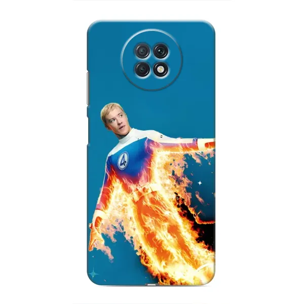 Чохол з принтом «Людина-факел у вогні» для Xiaomi Redmi Note 9T Чохол з принтом «Людина-факел у вогні» для Xiaomi Redmi Note 9T