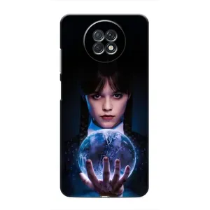 Чехол с дизайном Венздей 2 на Xiaomi Redmi Note 9T (Магическая сфера Уэнздей)