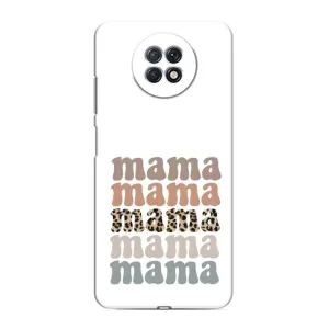 Чехол с принтом «Текстовый коллаж мама» для Xiaomi Redmi Note 9T