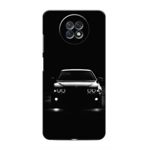 Чехол для Сяоми Редми Ноут 9Т - с принтом БМВ (AlphaPrint) (Машина BMW)