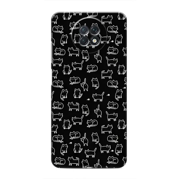 Чехол с принтом «Меленькие котики» для Xiaomi Redmi Note 9T Чехол с принтом «Меленькие котики» для Xiaomi Redmi Note 9T