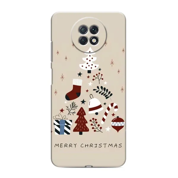 Чехол с принтом «Merry Christmas» для Xiaomi Redmi Note 9T Чехол с принтом «Merry Christmas» для Xiaomi Redmi Note 9T