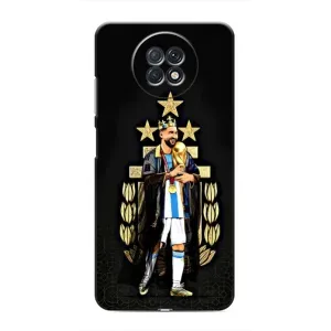 Чохли для Xiaomi Redmi Note 9T (Leo чемпіон) (AlphaPrint) (Мессі Король)