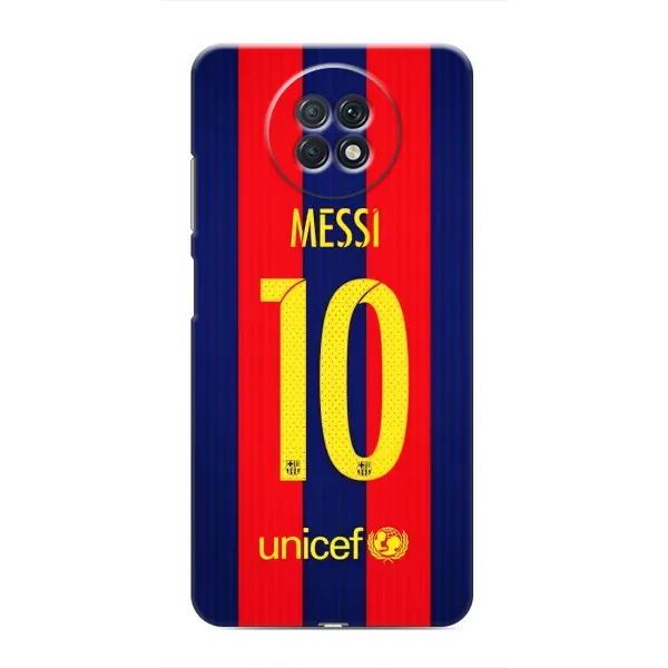 Чехол с принтом «Messi Barca 10» для Xiaomi Redmi Note 9T