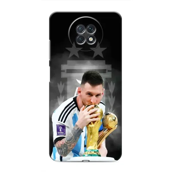 Чехол с принтом «Месси Чемпион» для Xiaomi Redmi Note 9T