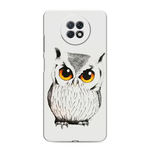 Чохол з принтом «Мила Сова» для Xiaomi Redmi Note 9T