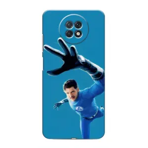 Чехол с принтом Фантастическая четверка для Xiaomi Redmi Note 9T (Мистер Фантастик супергерой)
