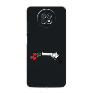 Чехлы (ART) Цветы на Xiaomi Redmi Note 9T (VPrint) (Неожиданные цветы)