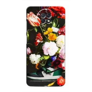 Чехол с принтом «Nike цветы» для Xiaomi Redmi Note 9T