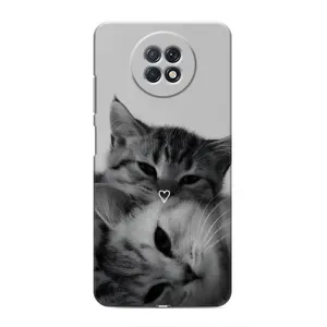 Чехол с принтом «Пара котов» для Xiaomi Redmi Note 9T