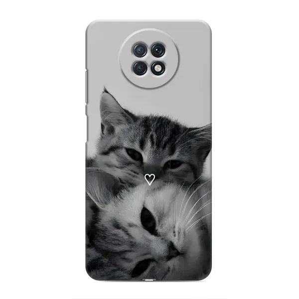 Чехол с принтом «Пара котов» для Xiaomi Redmi Note 9T Чехол с принтом «Пара котов» для Xiaomi Redmi Note 9T