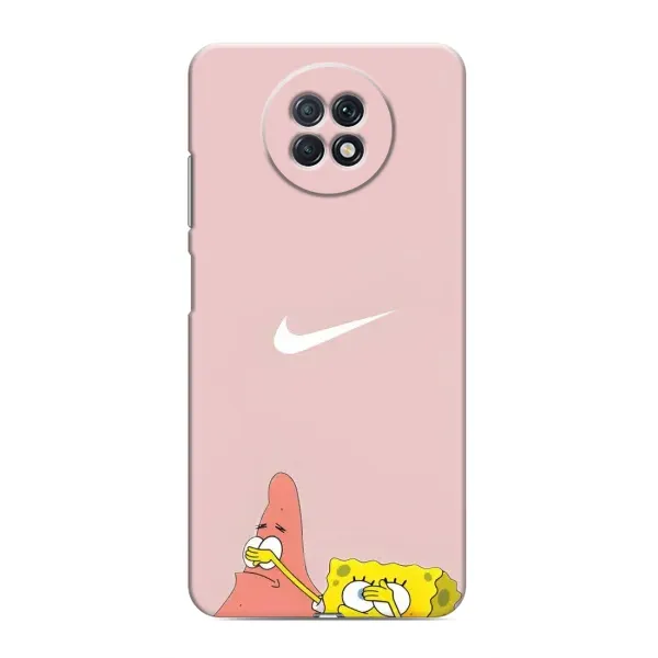 Чехол с принтом «Патрик и Губка» для Xiaomi Redmi Note 9T