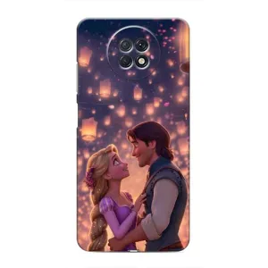 Чехол Рапунцель для Xiaomi Redmi Note 9T (Принцесса и принц)