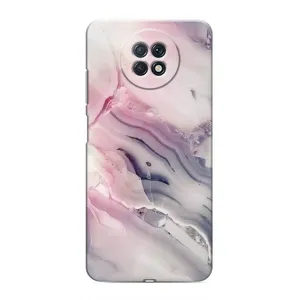 Чохол з принтом «Пурпурний Мрамор» для Xiaomi Redmi Note 9T