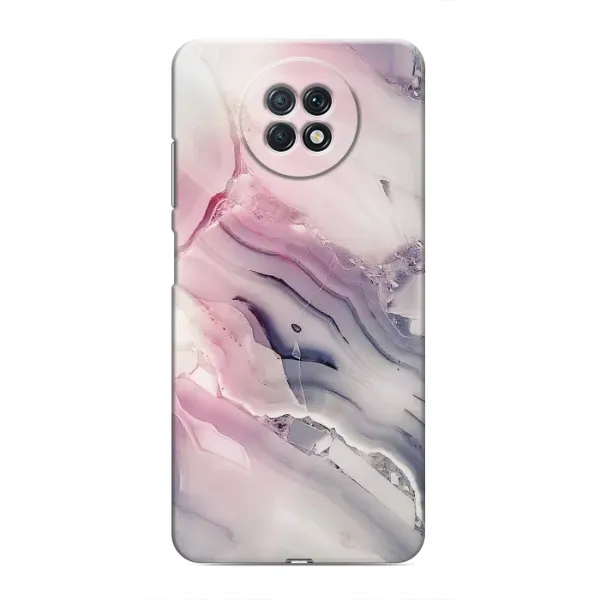 Чохол з принтом «Пурпурний Мрамор» для Xiaomi Redmi Note 9T