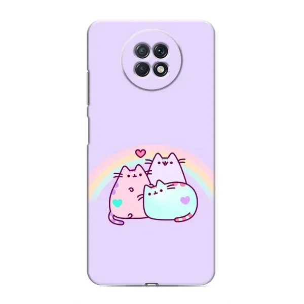 Чехол с принтом «Радужные котики» для Xiaomi Redmi Note 9T Чехол с принтом «Радужные котики» для Xiaomi Redmi Note 9T