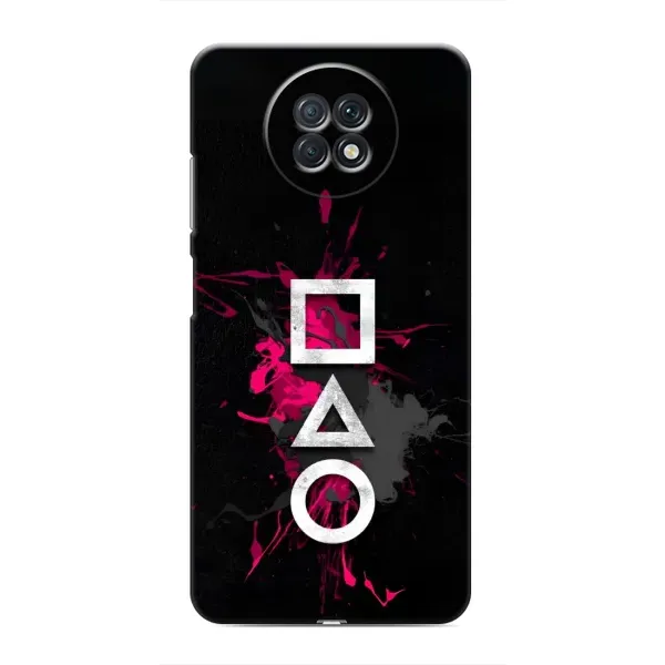 Чехол с принтом «Символы Игра кальмара» для Xiaomi Redmi Note 9T Чехол с принтом «Символы Игра кальмара» для Xiaomi Redmi Note 9T