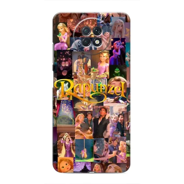 Чехол с принтом «Коллаж Рапунцель» для Xiaomi Redmi Note 9T Чехол с принтом «Коллаж Рапунцель» для Xiaomi Redmi Note 9T
