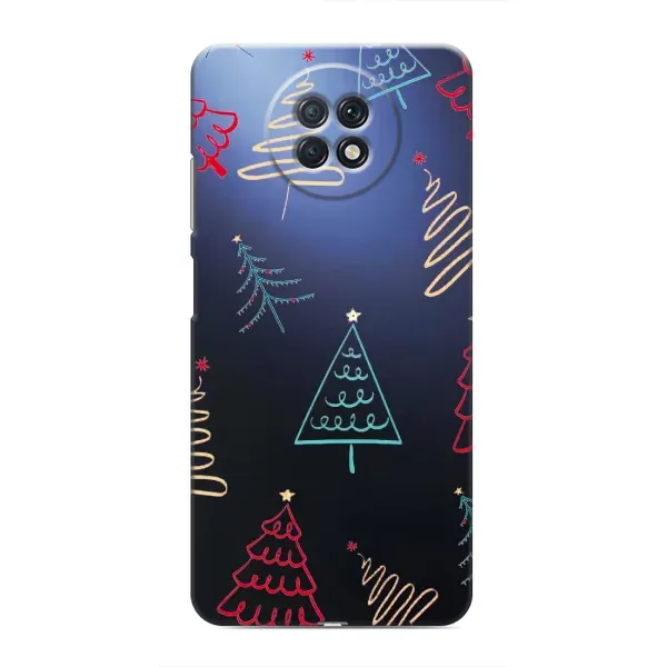 Чехол с принтом «Рождественские елки» для Xiaomi Redmi Note 9T