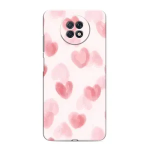 Чехол с розовым рисунком для Xiaomi Redmi Note 9T
