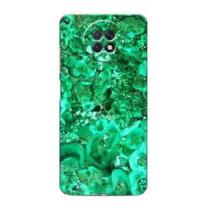 Чохол з принтом «Салатовий Мрамор» для Xiaomi Redmi Note 9T